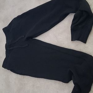 Gap Fleece Lined Joggers Mens Size XS Black